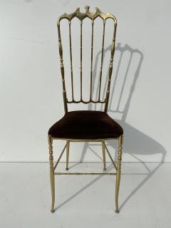 Brass Chiavari Vanity Side Chair - 1679363