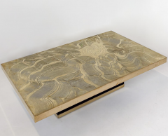Brass Coffee Table Belgium 1970s - 4361826