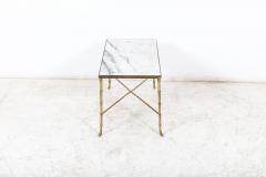 Brass Faux Bamboo Coffee Table - 2382487