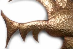 Brass Fish Wall Sculpture - 266282