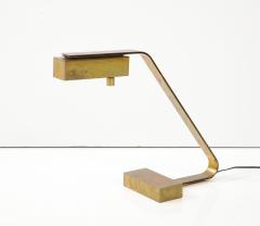 Brass Flat Bar Cantilevered Table Lamp by Casella - 2826144