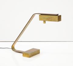 Brass Flat Bar Cantilevered Table Lamp by Casella - 2826153