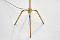 Brass Floor Lamp with Adjustable Arms Sweden 1940s - 4072252