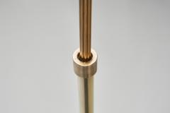 Brass Floor Lamp with Curved Neck Europe Mid 20th Century - 4568993