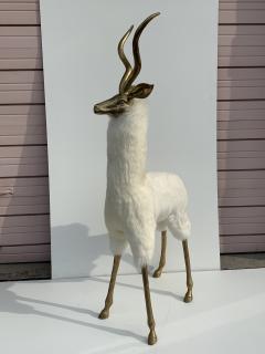Brass Gazelle or Impala Sculpture - 966148