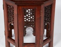 Brass Inlaid Teak Anglo Indian Table - 4446856