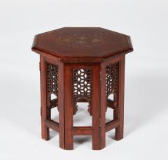 Brass Inlaid Teak Anglo Indian Table - 4446860