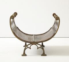 Brass Latice Fireplace Log Holder - 4337483
