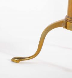 Brass Marble Top Table with Pierced Gallery - 4002602