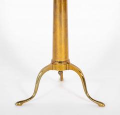 Brass Marble Top Table with Pierced Gallery - 4002606