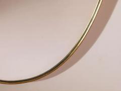 Brass Mirror Polished Brass Frame and Mirrored Glass Italian Manufacture 1960 - 3934310