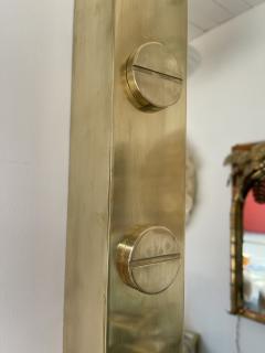 Brass Mirror Screw Decor Italy 1990s - 2523943