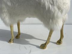 Brass Mountain Sheep Goat or Ram Sculpture - 966168