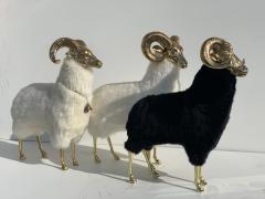 Brass Mountain Sheep Goat or Ram Sculpture - 966169