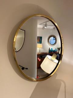 Brass Oval Mirror - 3055273