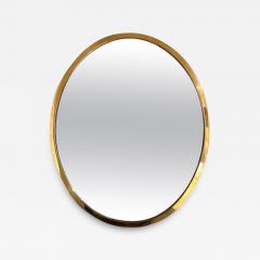 Brass Oval Mirror - 3056688