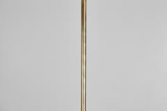 Brass Pendant Lamp with Textured Opal Glass Shade Europe Mid 20th Century - 4142731