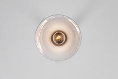 Brass Pendant Light with Opal Glass Shade Europe 1960s - 4638289