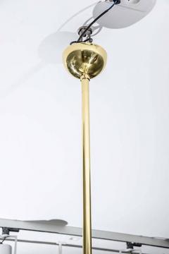 Brass Pendants with Half Glass Globes - 4719137