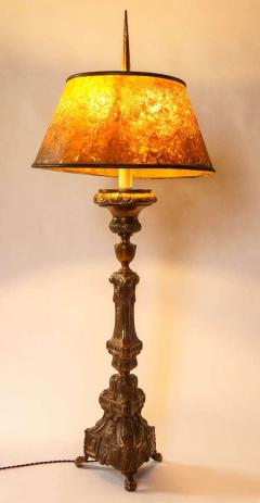 Brass Pricket Style Table Lamp - 864103