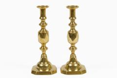 Brass Queen of Diamonds Candlesticks A Pair - 4695354