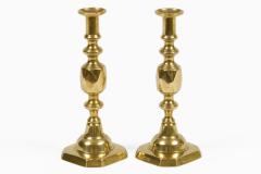 Brass Queen of Diamonds Candlesticks A Pair - 4695356