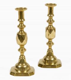 Brass Queen of Diamonds Candlesticks A Pair - 4699972