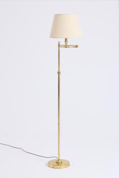 Brass Reading Floor Lamp - 4681635