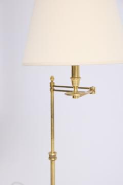 Brass Reading Floor Lamp - 4681636