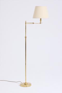 Brass Reading Floor Lamp - 4682347