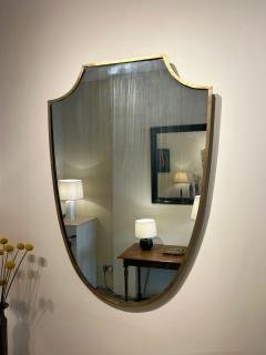 Brass Shield Mirror - 3298088