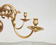 Brass Six Light Chandelier - 3672186