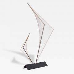 Brass String Optical Sculpture - 132780