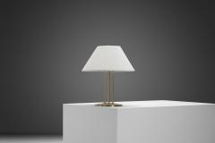 Brass Table Lamp by Eino Schroderus Finland First half of the 20th Century - 4431106
