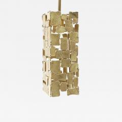Brass Tile Pendent - 979433