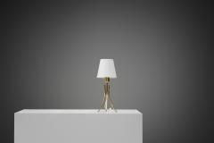 Brass Tripod Table Lamp Europe Mid 20th Century - 4543545