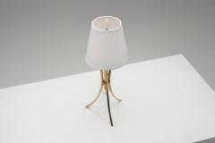 Brass Tripod Table Lamp Europe Mid 20th Century - 4543548