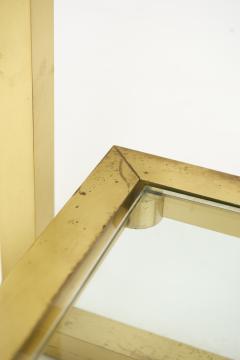 Brass Two Tier Console Table - 4209575