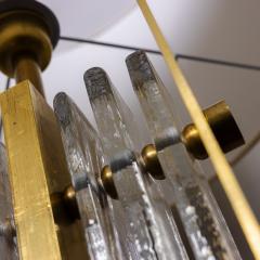 Brass and Blown Glass Italian Lamps - 4252437