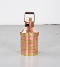 Brass and Copper Milk Can - 2981484