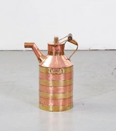 Brass and Copper Milk Can - 2981485