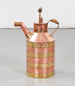 Brass and Copper Milk Can - 2981486