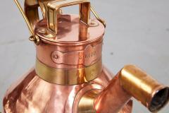 Brass and Copper Milk Can - 2981487