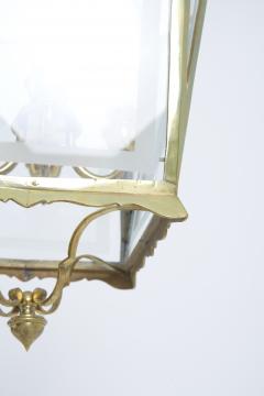 Brass and Glass Lantern - 4085421