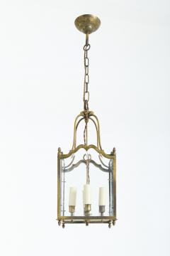 Brass and Glass Lantern - 4224093