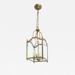 Brass and Glass Lantern - 4225625