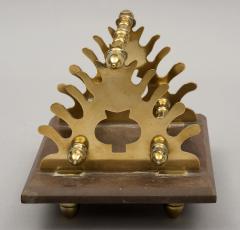 Brass and Gutta Percha Pen Holder Circa 1870 - 1854433