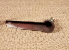 Brass and Iron Engine Turned Andirons - 4205005