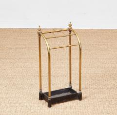Brass and Iron Umbrella Stand - 4339353