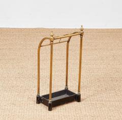 Brass and Iron Umbrella Stand - 4339357